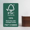 KAZAI.   Modern Design "Toke" Wall Mounted Coat Rack with Hidden Wall Hooks Coat Rack with Solid Wood Panel Walnut