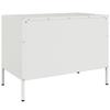 TV Cabinets (2 pcs) White 68 x 39 x 50.5 cm Steel