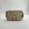 [Gebraucht] Soft Tabby 26 Einfarbig Gesteppter Streifen Logo Reißverschlusstasche Leder und Spaltleder Handtasche Umhängetasche Mittel - Sehr Gut #6SK15X
