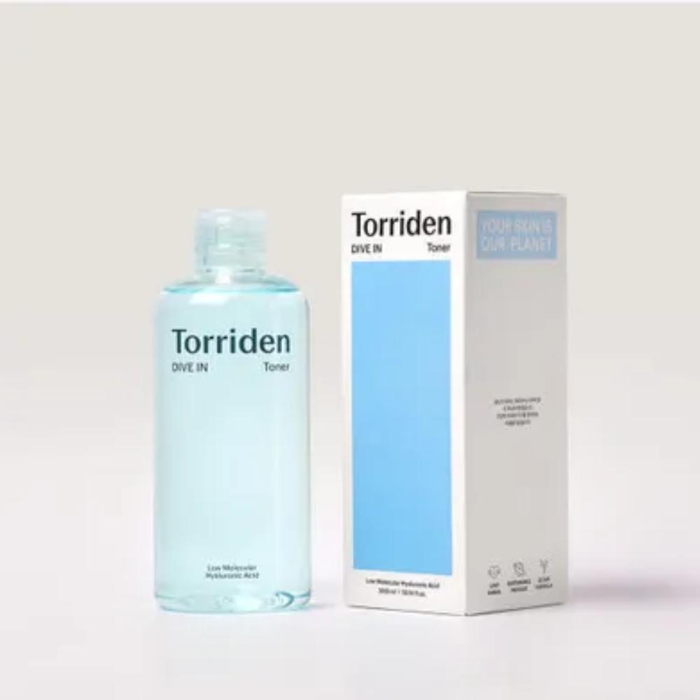 [3-Piece Set] Torriden Dive-In Toner 300ml + Serum 50ml + Soothing Cream 100ml / K-Beauty KOREA COSMETIC