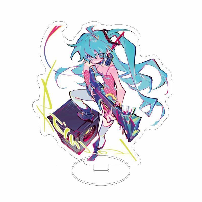 

Vocaloid Standee Hatsune Miku Deep Sea Maiden аниме периферийное акриловое украшение на день рождения D- 15cm