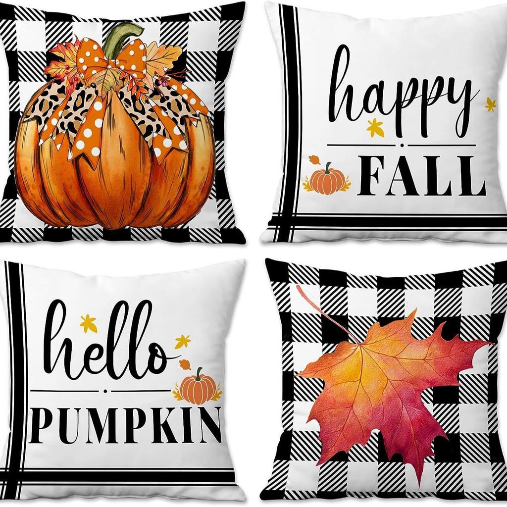 Thanksgiving Combination Pillowcase New Style Home Sofa Decorative Cushion Pillowcase