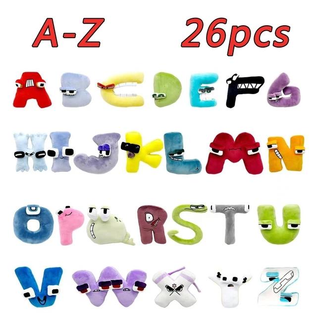 NOUVEAU Jouet en Peluche Alphabet Lore Personnage Poupée Kawaii Animaux en Peluche Jouets pour Enfants Cadeaux de Noël