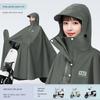 Impermeabile per Scooter Elettrico da Donna, Monoposto, Lungo, Integrale, Antitempesta, Extra Large e Spesso, Poncho Impermeabile per Guidare