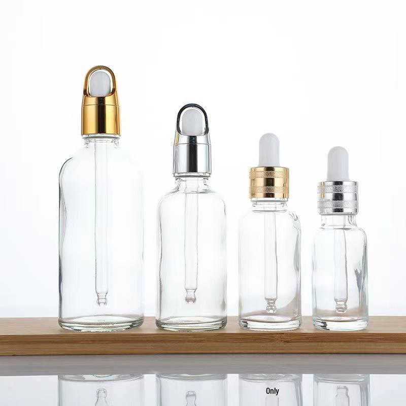 Glass Empty Dropper Bottle for Essential Oils, Perfume, and Cosmetics – Travel-Size Dispenser
