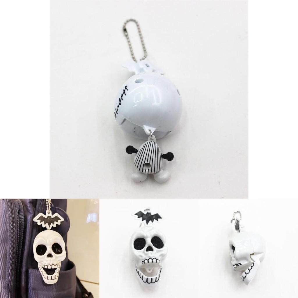 Festive Skeleton Skull Keyring With Distinctive Design Perfect For Halloween Events And Celebrations