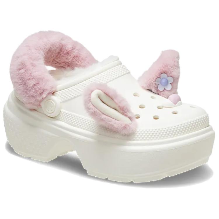 Crocs Simple Commuter Versatile Hole Shoes Women's White