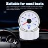 Waterproof 7 Color Backlight 52mm Fuel Level Gauge 240-33ohm Fuel Level Sensor 100~550mm for Car Marina Boat Yacht 12V24V