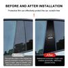2025 Hot Car Emblem Center Pillar Sticker Auto Door Decorative Stickers Car Styling for Mazda 3 Axela 2020 BP CX-30 2021 Atenza