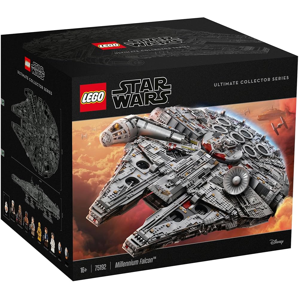 LEGO Star Wars Millennium Falcon Building Set 7541 Pieces Toy for Ages 16 and Up