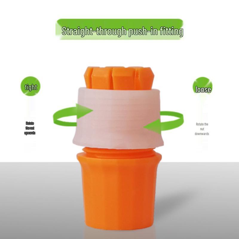 Multi-Function Threaded Hose Connector for Car Wash, Garden, and Household Watering