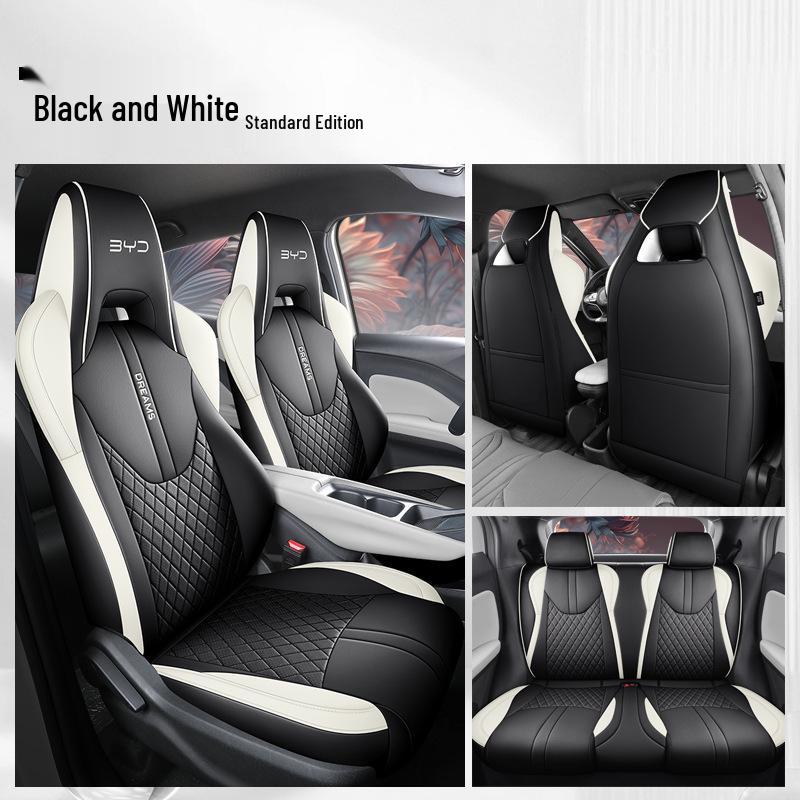 BYD Seagull Custom Leather Car Seat Cover - All-Season Full Protection