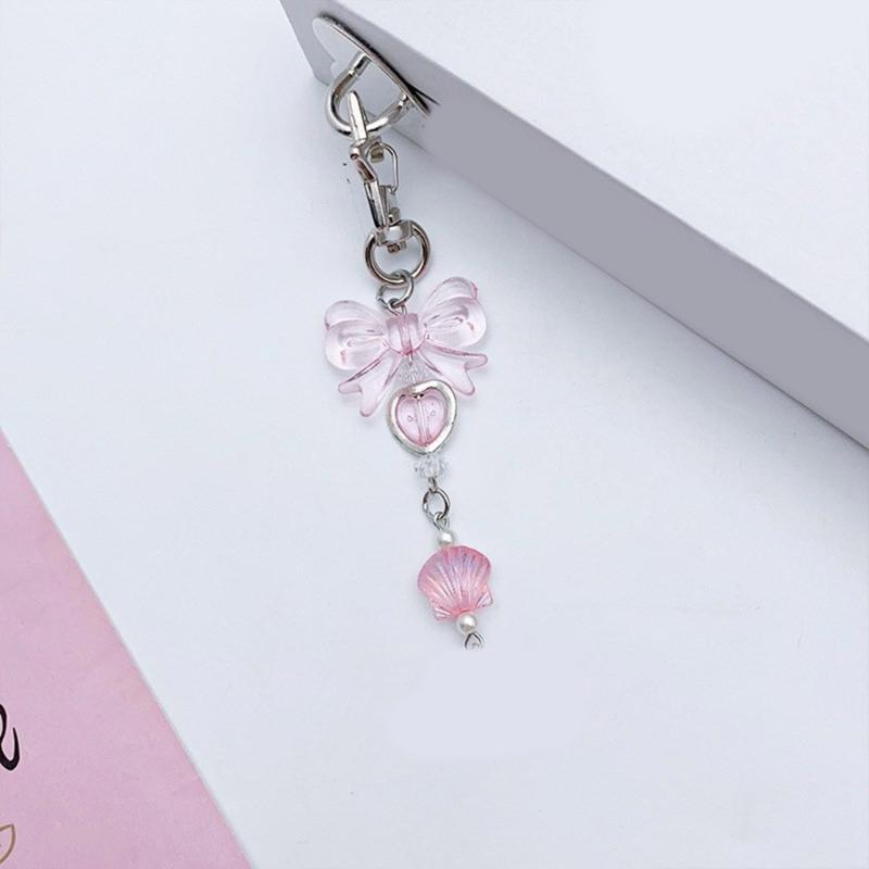 Cute and Stylish Keychain Phone Strap Trendy Keychain Phone Strap Set with Keyring and Cord Multi Functional Keychains