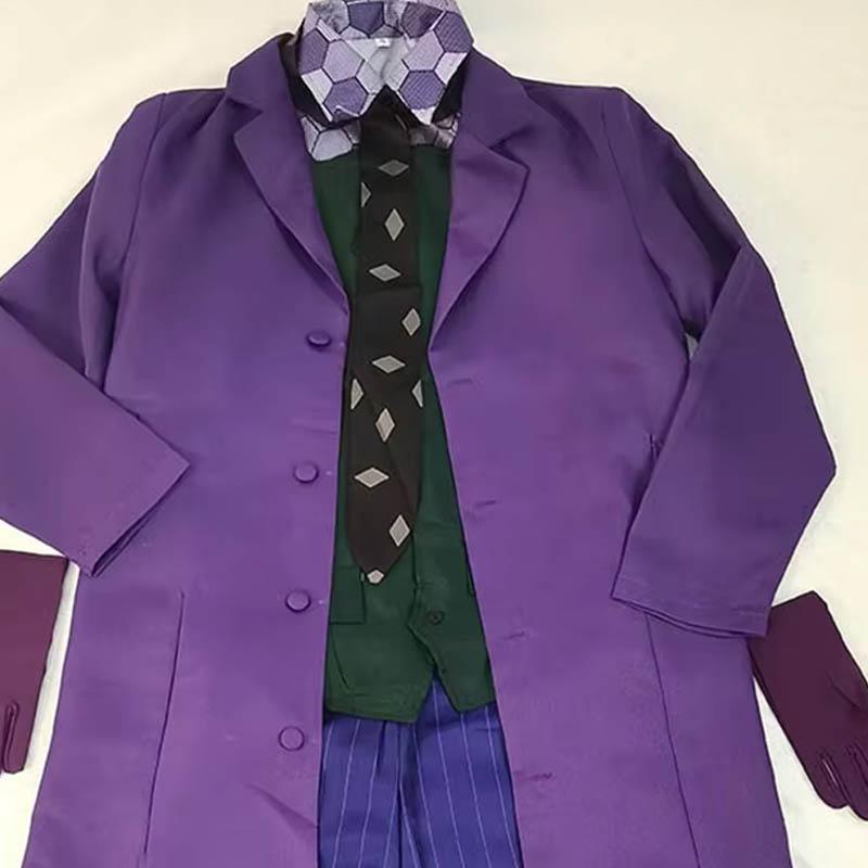 6 ks/Sada Pánská Vintage Retro Kompletní Sada Zelený Trenčkot Vesta Košile Kalhoty Rukavice Kravata na Halloweenskou Párty