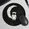 Space Travel Round Mouse Pad Non-Slip Desk Mat Desk Accessories Desktop Computers Carpet Pc Gamer Gamepad Mousepad Gaming