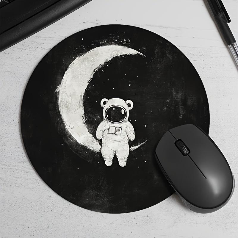 Space Travel Round Mouse Pad Non-Slip Desk Mat Desk Accessories Desktop Computers Carpet Pc Gamer Gamepad Mousepad Gaming