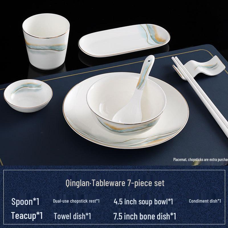 Abay Chinese Style Bone China Dinnerware Set