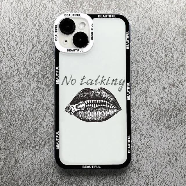 

Модные сексуальные губы поцелуй бабочка прозрачные чехлы для телефонов iPhone 13 11 12 Pro Mini 7 8 14 Plus SE3 X XR XS Max мягкие чехлы Shell For iPhone 14ProMax пастель красный