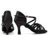 Scarpe da ballo latino per ragazze da donna Scarpe da ballo da sala da 8,5 cm Scarpe da ballo da tango da donna