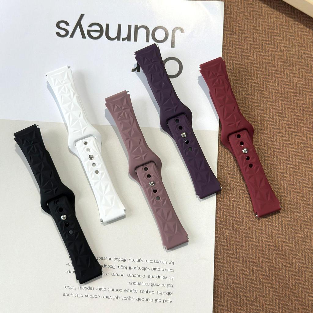 Silicone Ice Crystal Waist Watch Band for Huawei GT5/GT4/GT5PRO - 18MM