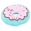 Plush Filled Donut Dog Toy Chew Tough Interactive Dog Chew Toy Squeaky Dog Toy  Interactive Play