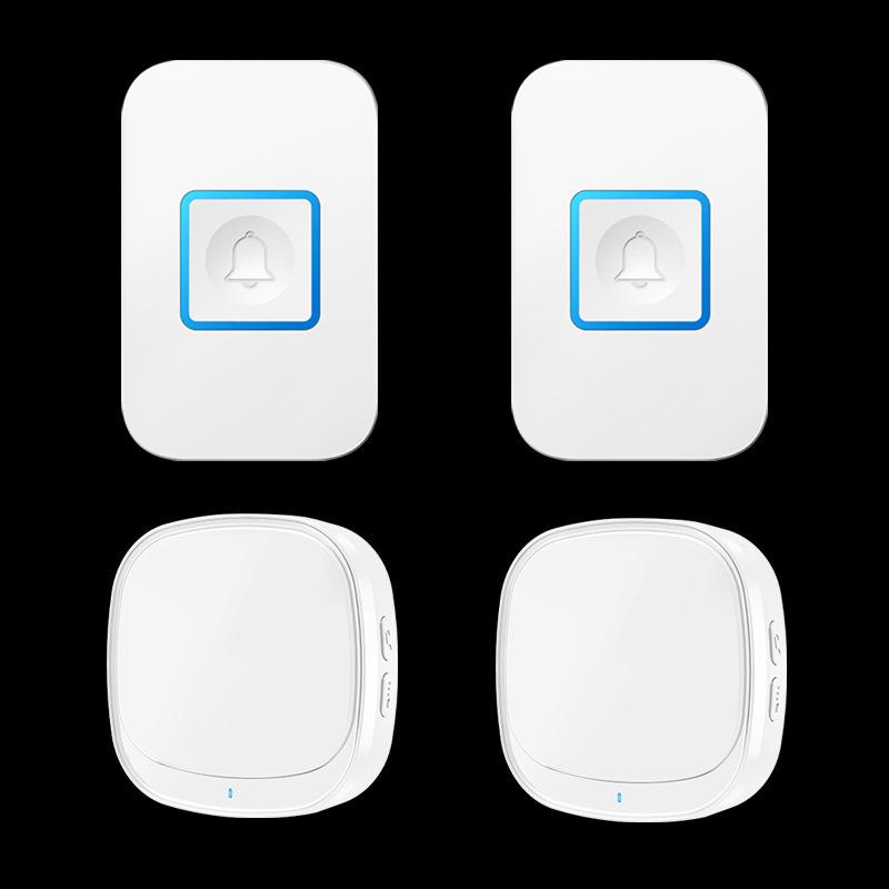 Wireless Long-Range Smart Doorbell with USB Remote for Elderly