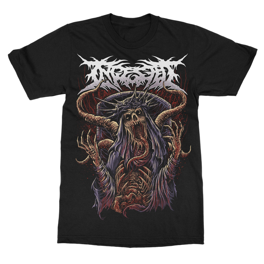 ZX Pop INGESTED Band Graphic Cotton Tshirt Unisex Summer Short Sleeve Fashion Brand Tee Luxury Casual Vintage Retro Top