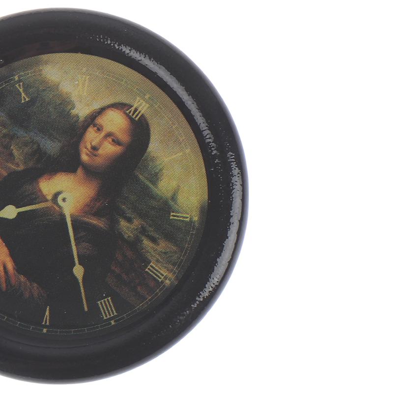 1:12 Resin Dollhouse Miniature Wall Clock Home Decor Accessories Furniture Toy