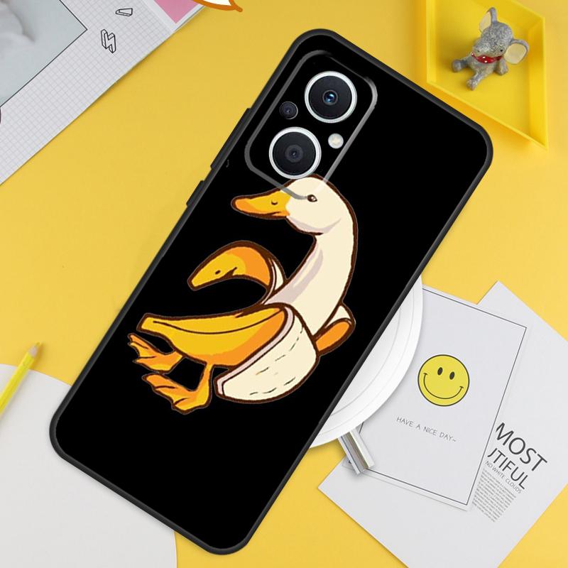 Memes Cartoon Funny Banana For OPPO Reno 12F 14F 13F 11F 10 11 12 13 14 Pro 7 8 Lite 8T OPPO Find X6 X5 X8 X9 Pro Case