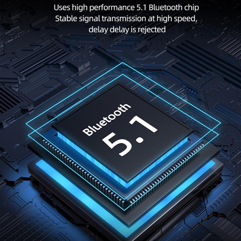 4 In 1 Bluetooth 5.1 Audio Receiver Transmitter Stereo USB Dongle 3.5mm 3.5 AUX RCA Wireless Adapter For Car Kit TV PC Headphone