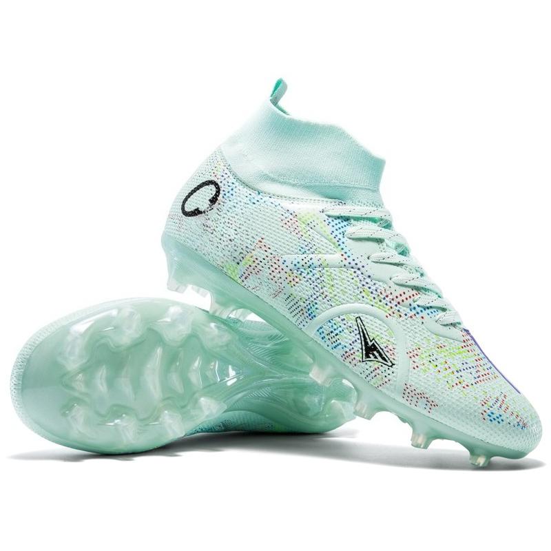 34-46 Kids Football Boots  Large Size Football Shoes AG Artificial Lawn Training Soccer Shoes for Men Boys Soccer Shoes