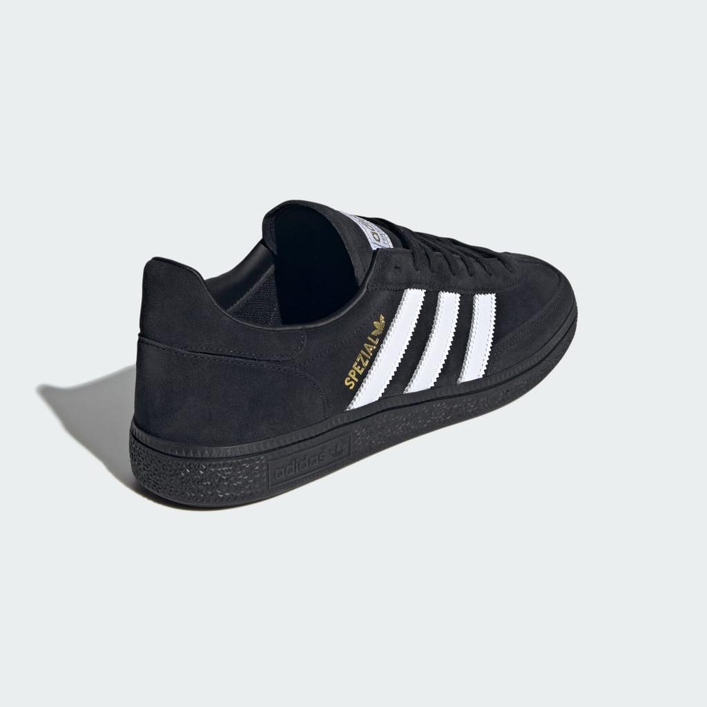 adidas HANDBALL SPEZIAL FOR Bshop HQ9194 Unisex Originals Sneakers Core Black / Cloud White / Gold Metallic