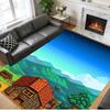 Crystal Velvet Rug Soft Non Slip Indoor Floor Mat Home DecorStardew Valley