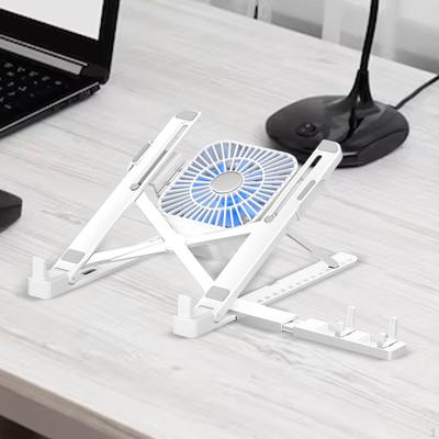 Laptop Ständer mit Lüfter Einfach Tragen Hebe Riser Einstellbar