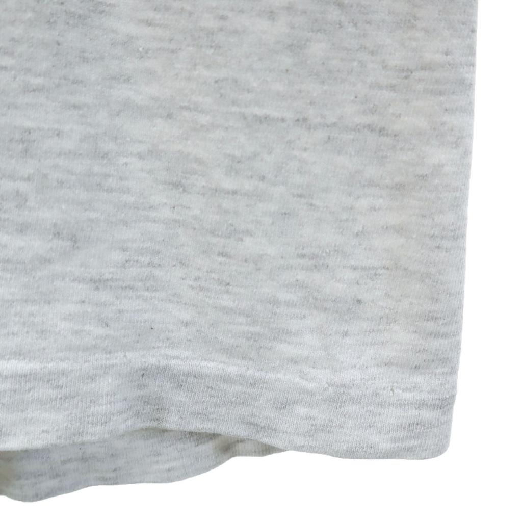 TULTEX 90s Old Short sleeve T-shirt M Gray Single stitch Men's Used