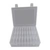 Clear Storage Cases Transparent Jewelry Accessories Organizers Plastic Boxes for Beads Screws and Craft Supplies