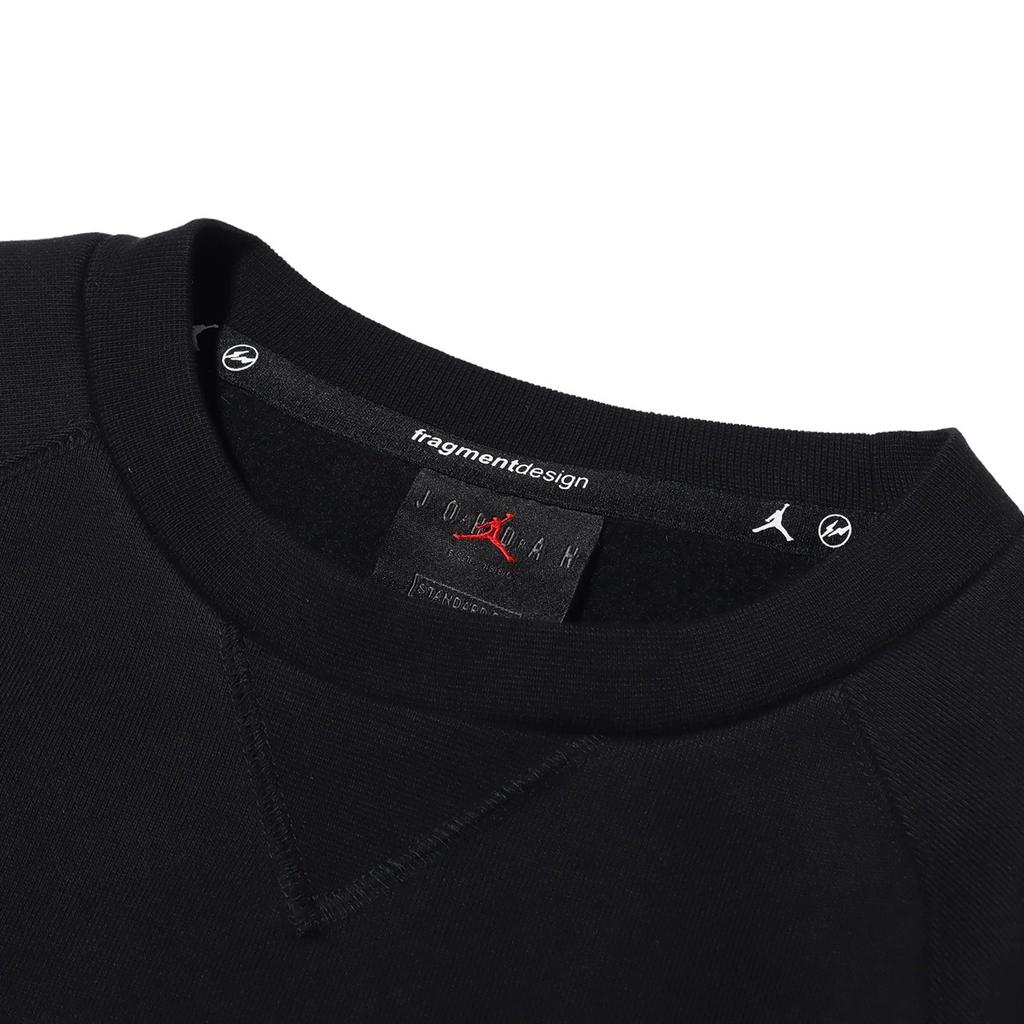Air Jordan X Fragment Design Crossover Casual Cozy Round Neck Black Men's DA2990-010