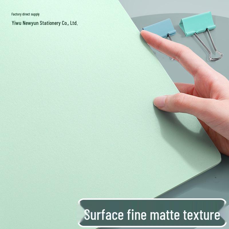 Morandi A4 Clipboard with Strong Clip for Writing, Office, and Meeting Notes