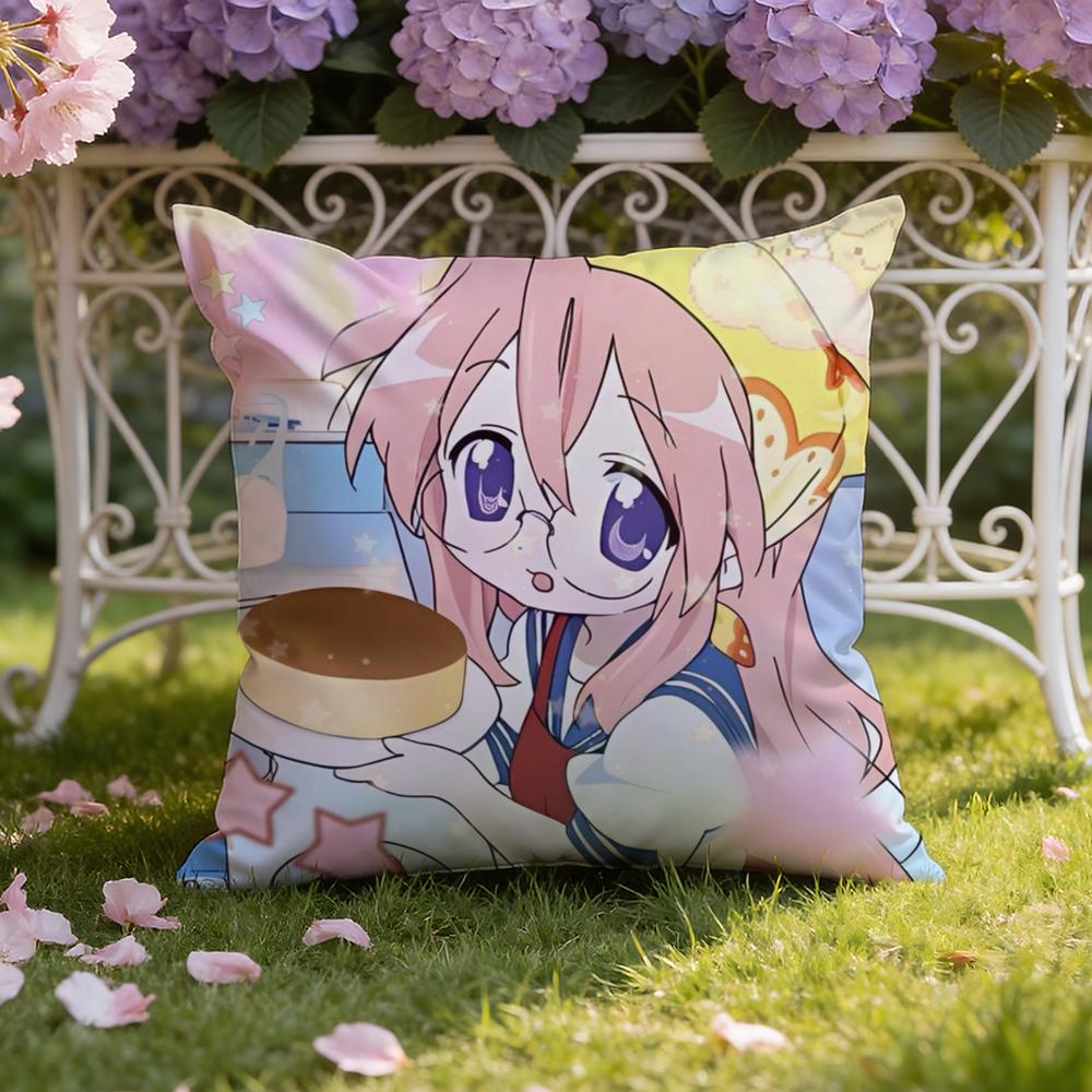 L-Lucky S-Star Cushion Cover Home & Car Dual-Scene Pillow Cover: Reversible for Premium Comfort
