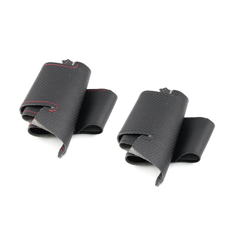 For Smart Fortwo 2009 2010 2011 2012 2013 Smart Forjeremy 2013 Car Microfiber Leather Steering Wheel Cover Interior Accessories