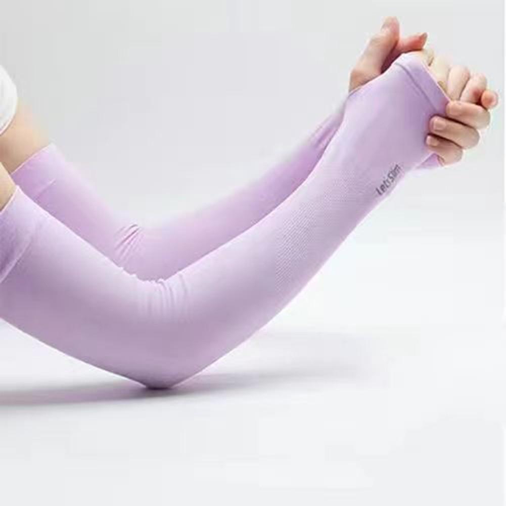 

Рукав Ice Silk для защиты от солнца, солнцезащитный чехол для вождения фиолетовый