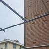 2Pcs U Bolt 20 25 32 M8 Galvanized Double U-Cross Tube Pipe Clamp Screw Steel Connector Scaffolding Fixing Cross Clamp