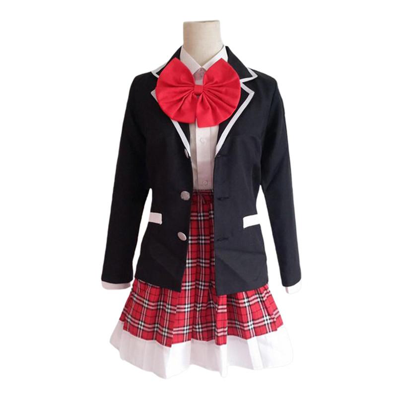 Love Delusions Chunibyoother Rikka Takanashi School Uniform Costume Cosplay