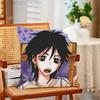 SSugar Sugar RRune Meme Coin Pillow Cases for Bedroom Living Room Sofa Home Decor Polyester Cushion Cover with Zipper