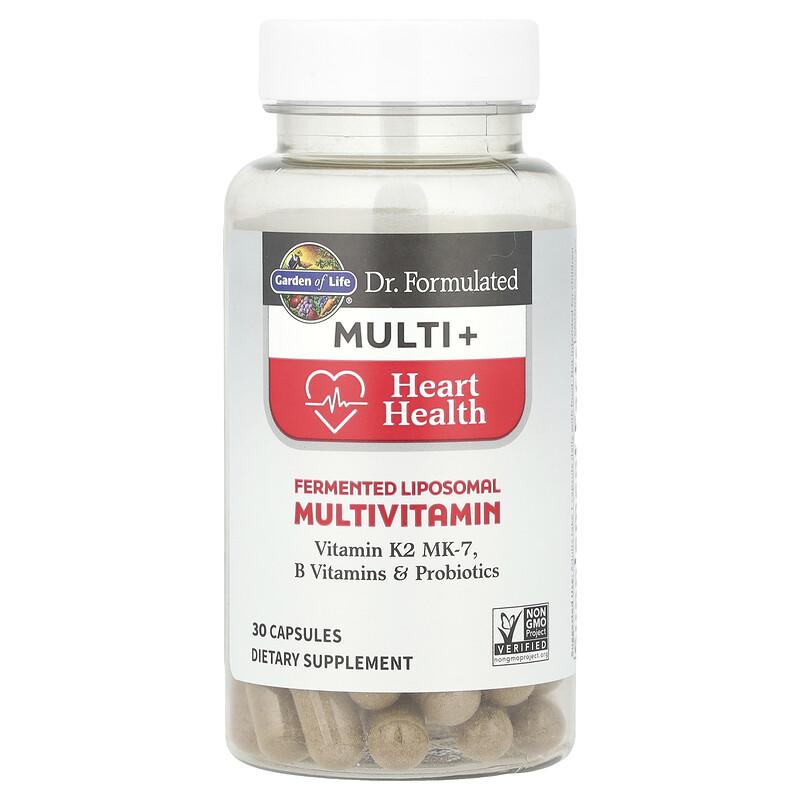 Dr. Formulated Multi+, Heart Health, 30 Capsules