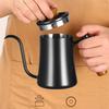 Kaffekanna Mjölkskummare Kannor Vattenkokare Svanhals Vattenkokare Pip med Termometer Espressokaffekanna Tekanna 550ml