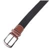 Ceinture unisexe - XL 120 cm - Noir - Polyester - Largeur 3,2 cm