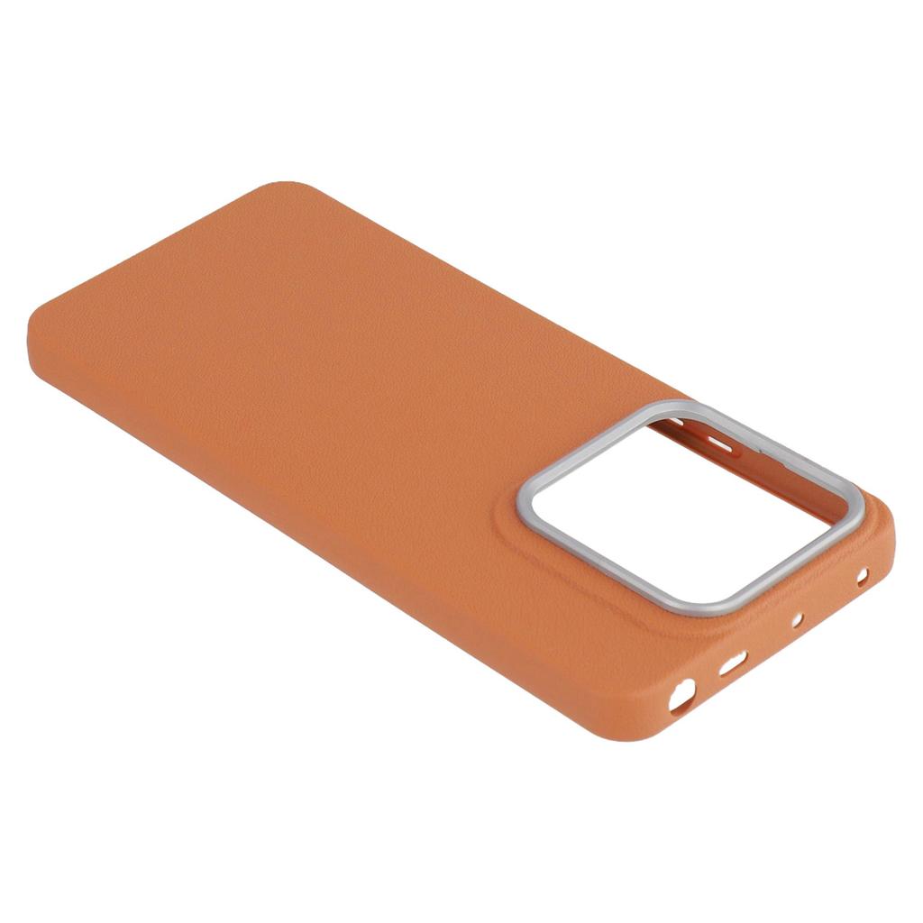 For Xiaomi Redmi Note 13 Pro 5G/Poco X6 5G Case Leather Textured TPU Shockproof Phone Cover