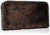 Pushy Bag Edge Chain Round Zipper Long Wallet 119 OLN119-Q Bronze