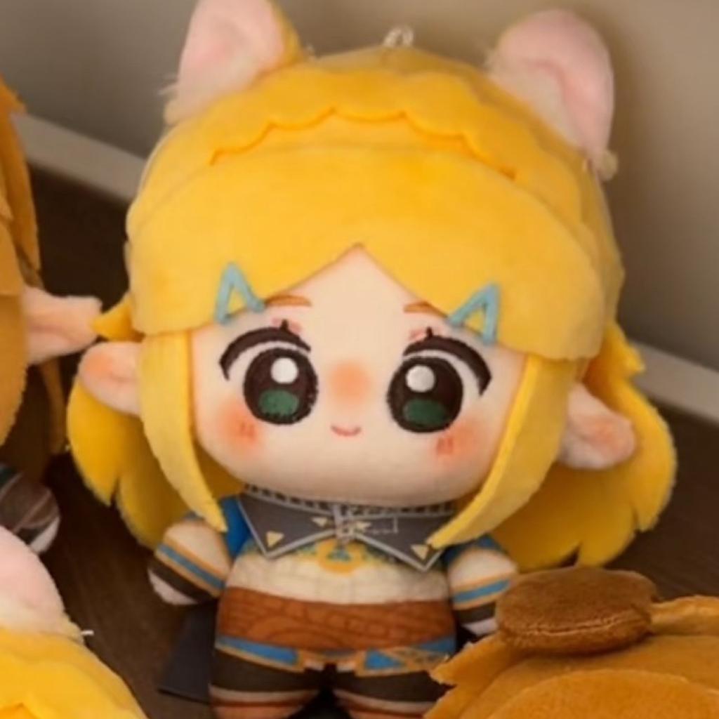 The Legend Of Zelda Link 10Cm Printed Nunu Body Cotton Plush Doll Anime Collectible For Game Fans Home Decor In Stock